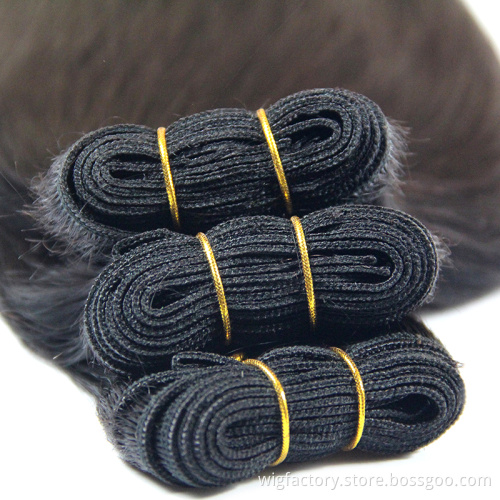 Top quality real mink hair bundles, very soft and smooth 100% human hair double drawn